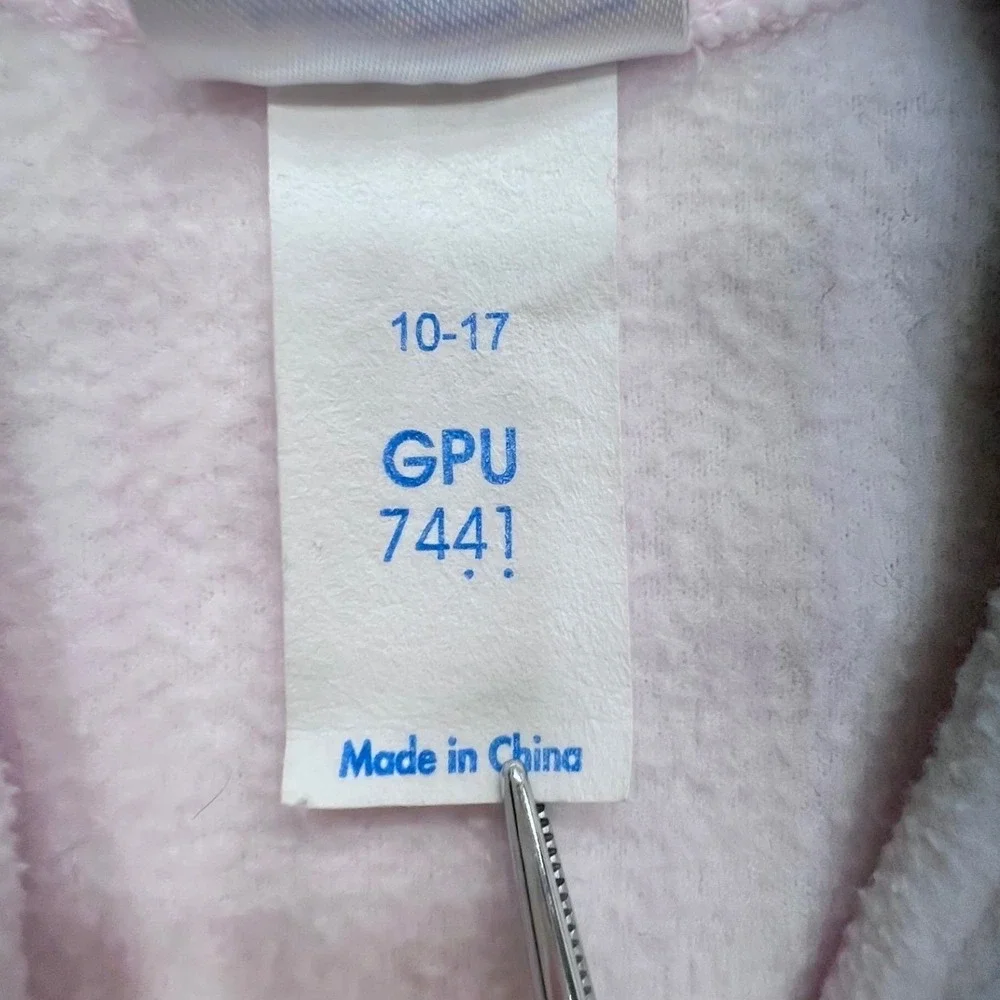 Halo SleepSack Pink Fleece Wearable Blanket Medium 6-12 Months Back Is Best Moon